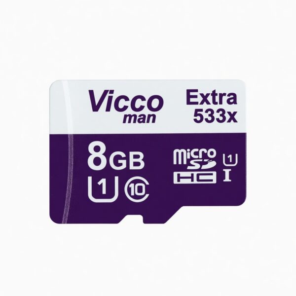 کارت حافظه Viccoman مدل Extra 533X کلاس 10 ظرفیت 8 گیگابایت